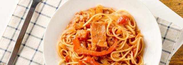 是在铁锅上做出来的真的好特别呀开元棋牌这样酸酸甜甜的意面原来(图4)